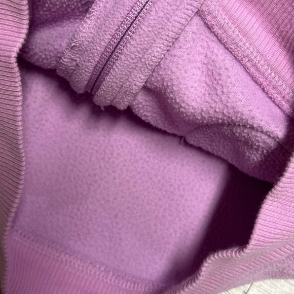 Baby Gap | Fleece Lined Zip Up Jacket | 12-18 Months | Lilac - Picture 4 of 4